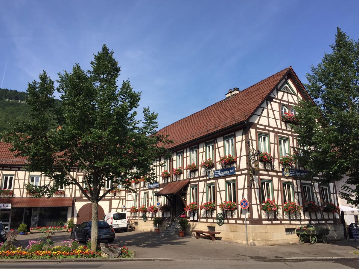 Hotel Ristorante Rostica Bad Urach Exterior foto